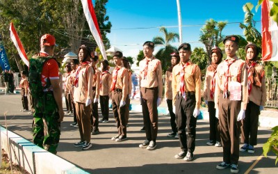 Semangat Merah Putih MTs Negeri Kota Kupang, Semarakkan HUT ke-80 RI