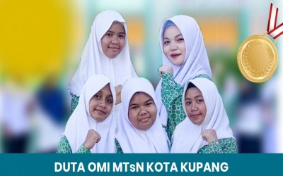 Lima Peserta Didik MTsN Kota Kupang Melaju ke OMI Tingkat Provinsi